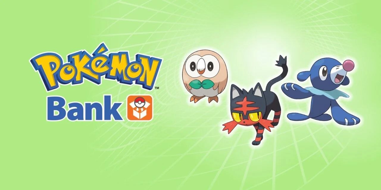 Pokémon Bank vai fechar em fevereiro de 2027